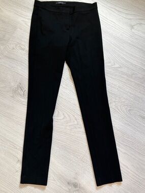 Derek Lam Black Hanne Slim Fit Leggings
